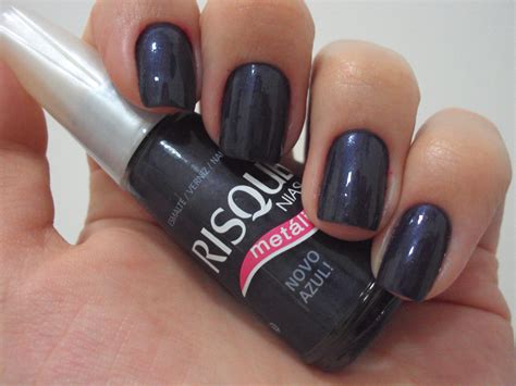 Esmalte Risqué Novo Azul.